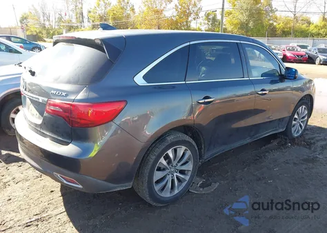 2014 Acura Mdx Technology Package из США, поврежденный, VIN 5FRYD3H45EB010305